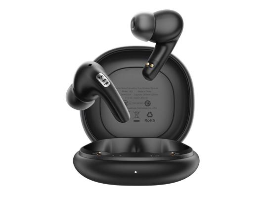 ACEFAST W3 TWS Bluetooth-Compatible Earbuds Active Noise Cancelling Wireless In-Ear Headset - Black